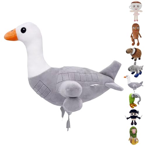 AUNGSHE Italian Brainrot, Peluche Tralalero Tralala, Tung Tung Tung Saur, Capuchino Asesino, Ballerina Capuchina Esperar, para Niños y Adultos, Coleccionabl (Blanco - Ganso) AUNGSHE Italian Brainrot, Peluche Tralalero Tralala, Tung Tung Tung Saur, Capuchino Asesino, Ballerina Capuchina Esperar, para Niños y Adultos, Coleccionabl (Blanco - Ganso)