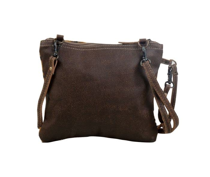 Myra Bag Western Hairon Crossbody Bag for Women - Leather Purse Shoulder Bag Freckled2