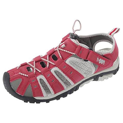 PDQ- Sandalias Deportivas para Mujer con Cintas Cover