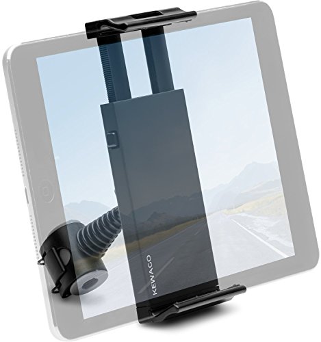 Tablethalterung für die Kopfstütze von Kewago - Auto Tablet Halter z.B. für Apple iPad, Samsung, Acer, Asus und andere Cover