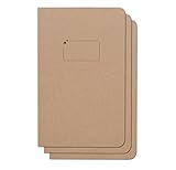 Northbooks Notebook / Journal (3 Pack), 96 Blank Pages, Acid Free Sheets, 5x8 | Made in USA