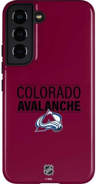 Skinit Pro Phone Case Compatible with Galaxy S22 - Officially Licensed NHL Colorado Avalanche Lineup Design