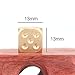 Yinpinxinmao Metal Solid Brass Dice Toy Club Bar Holiday Party Entertainment Game Accessories Large