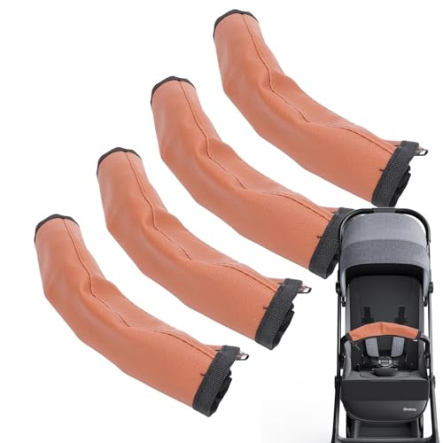 ベビーカー保護ハンドル、ベビーカーハンドルスリーブ、アームレストカバー、洗えるジッパーPUレザー、弾力性のない非スリップ、快適ベビーカー保護ハンドル、ベビーカーハンドルスリーブ、アームレストカバー、洗えるジッパーPUレザー、弾力性のない非スリップ、快適なベ