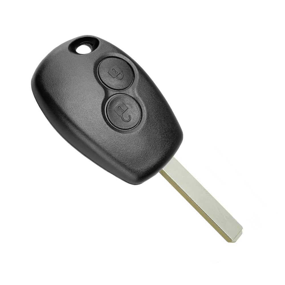 car passion Compatibile con Cover Chiave Guscio Telecomando 2 Tasti Renault Clio Twingo Megane Laguna Kangoo