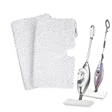 2 Pack Microfiber Steam Pocket Mop Pads Compatible for Shark Rectangle Mop Head S3500 Series ,S3501 ,S3601 ,S3550 ,S3901 ,S3801 ,SE450 ,S3801CO, S3601D ,SE450, Model # P119W,Machine Washable, Reusable