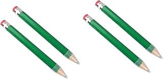 Tofficu 4 Peças Lápis De Cor Lápis Gigante Quebra-Cabeça Lápis De Desenho Lápis De Pintura Grande Dispensador De Palha Para Lápis Lápis Longos Lápis Grande Adereços De Presente Lápis