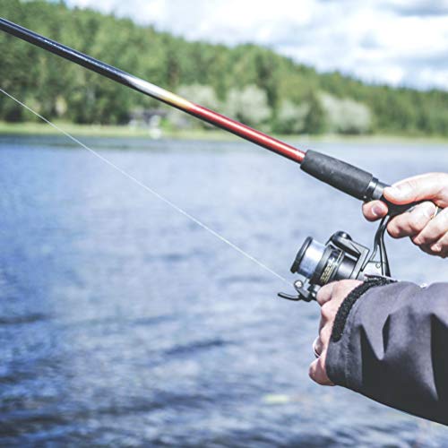 Valicclud 6 peças de cordões de pesca resistentes de TPU (Poliuretano Termoplástico) de aço inoxidáv