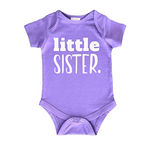 Image of Unordinary Toddler little sister newborn outfit baby coming home bodysuit girl rompers gift clothes