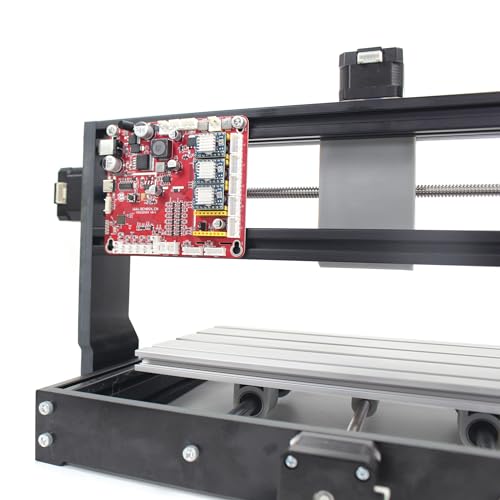 RATTMMOTOR CNC Controller Board 4 Axis GRBL Controller Board USB Port 12-24VDC CNC Router Engraving Machine Driver for DIY Mini CNC Wood Router Machine