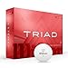 WILSON 2025 Triad Golf Balls - White, 12 Balls