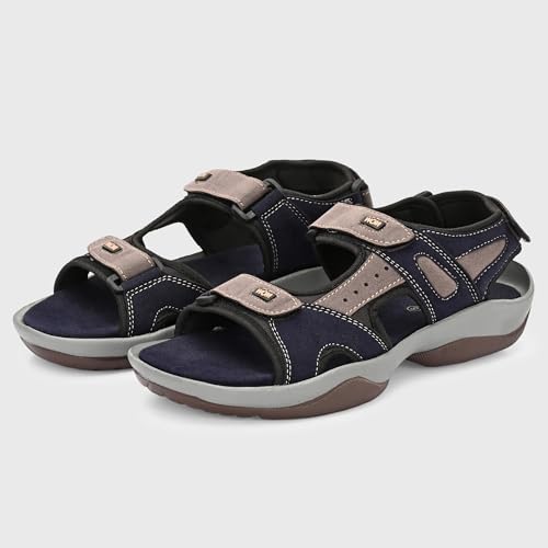 Image of Centrino Sandals for Men | Stylish Men's Casual Sandal for Office & Travel | Comfortable Sandals with Grip Insole & Quality (8143)