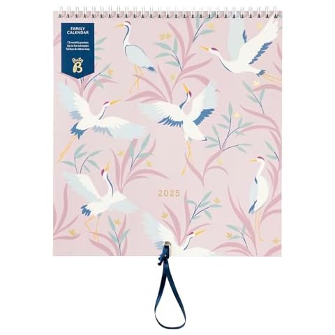 Busy B 2025 Family Wall Calendar Cover