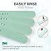 Makartt Nail Buffer Block 10pcs with Nail Rhinestone Glue Gel Bundle, Nail Buffer and Shine Kit Nail Shine Buffer for Natural Acrylic, Super Strong Gem Glue Gel 1.06oz for Nail Jewels Crystals