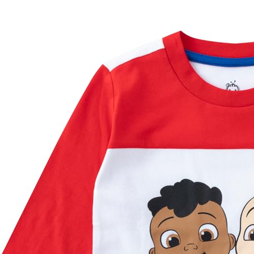 CoComelon Boys 2 Pack Long Sleeve Shirt for Toddlers3
