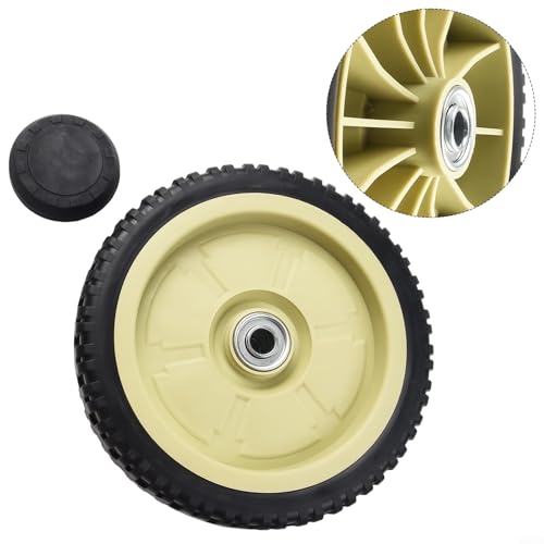 HpLive 2 Stück Rasenmäher Antriebsrad,Rasenmäher vorne und hinten Antriebsrad Rasenmäher Ersatzteile,Antriebsräder vorne und hinten für Rasenmäher HRJ216/ HRJ215/ HRJ196 – Bild 5