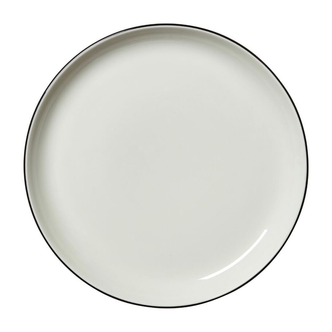 Steelite Asteria Nordic Coupe Plate 10inch / 25.3cm, Pack of 12, White