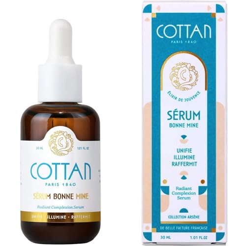 Bonne Mine Serum – Sérum brillante con vitamina C y 12 extractos de plantas | Maison Cottan | Paris 1840