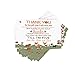 Woodland Baby Shower Thank You Cards with Envelopes - Blank Notes with Prefilled Message for Boys or Girls - Personalize Notecards for Registry Gifts - Rustic 4x6 Stationery Set, 15 Pack