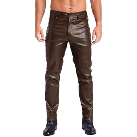 Pantalon en Simili Cuir YiZYiF Cover