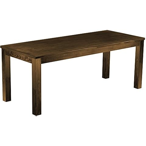 Esstisch Rio Classico 200x80 cm Eiche antik Holz Pinie Massivholz Esszimmertisch Echtholz ausziehbar vorgerichtet Cover