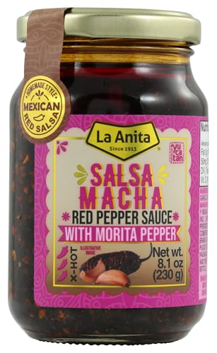 La Anita, Salsa Macha Morita Pepper, 8.1 Ounce