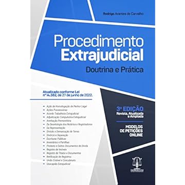 Capa do livro Procedimento Extrajudicial 3Ed.2023