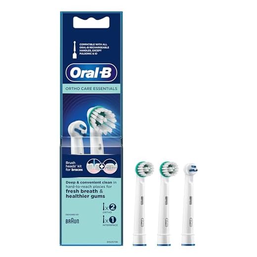 Oral-B Ortho Care Essentials Aufsteckbürsten für Zahnspangen