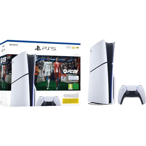 Marchio originale Sony Gaming Playstation 5 Slim Disc Version (EA Sports FC 26 Bundle) EU