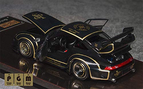 Amazon | PGM 1/64 RWB993 Black-Gold 完成品 | ミニカー・ダイ