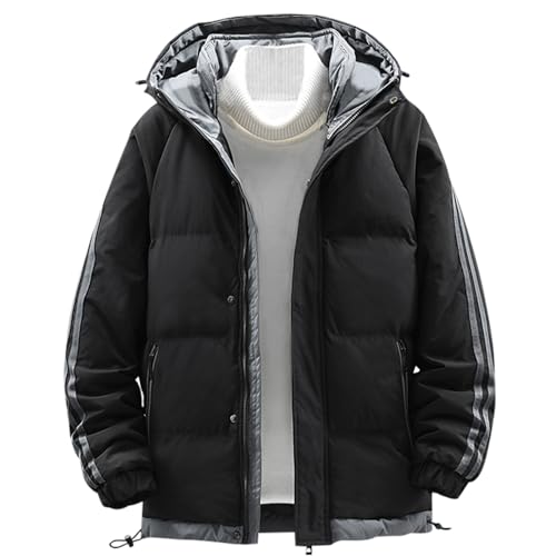 Veste de loisirs d'hiver homme en coton épais contre le froid glacial