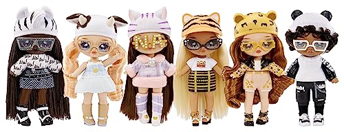 Muñeca Na! Na! Na! Surprise Fuzzy Zebra Girl 7" miniatura 6