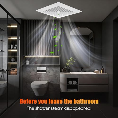 Image of Orsong Bathroom Exhaust Fan 10 inch Panel