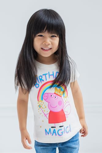 Peppa Pig Girls T-Shirt Toddler to Big Kid Sizes (2T - 10-12)2