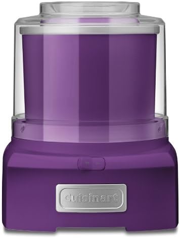 Cuisinart ICE-21DP Frozen Yogurt-Ice Cream and Sorbet Maker, Dark Purple