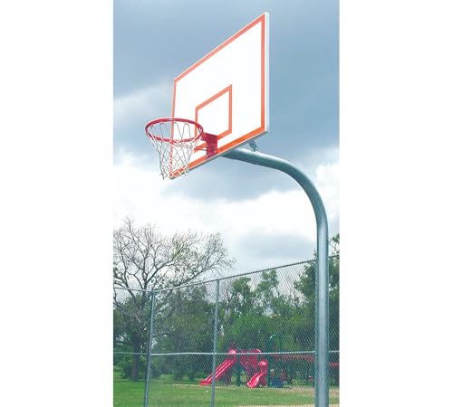 Generic Douglas Gooseneck 4.5 Rectangular Steel Basketball System