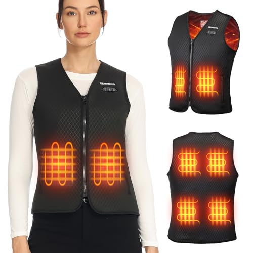 KEMIMOTO Chaleco Calefactable Mujer 6 Zonas