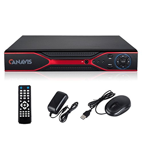 CANAVIS AHD 8CH 960H 5-in-1 H.264 CCTV 1080P Security Surveillance DVR Video Recorder System for VGA/HDMI/BNC, No HDD