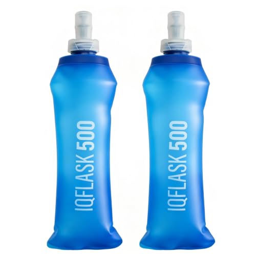 Venprodium 2 Piezas Soft Flask 500ml, Botella Plegable de TPU
