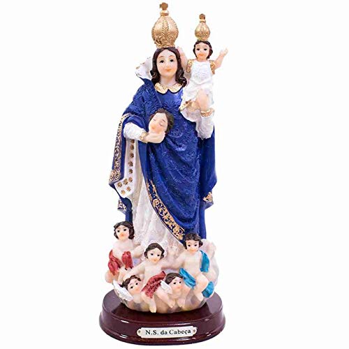 Nossa Senhora Da Cabeça 22cm - Enfeite Resina