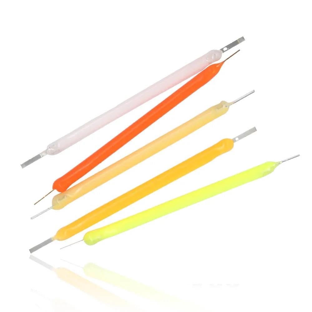 LEDLOCLB Flexible Led Filament 100 Pieces of 38Mm 54Mm 68Mm Dc3V 100Ma Led Filament Edison Bulb Accessories Cob Lamp Bead Parts,Purple,38Mm