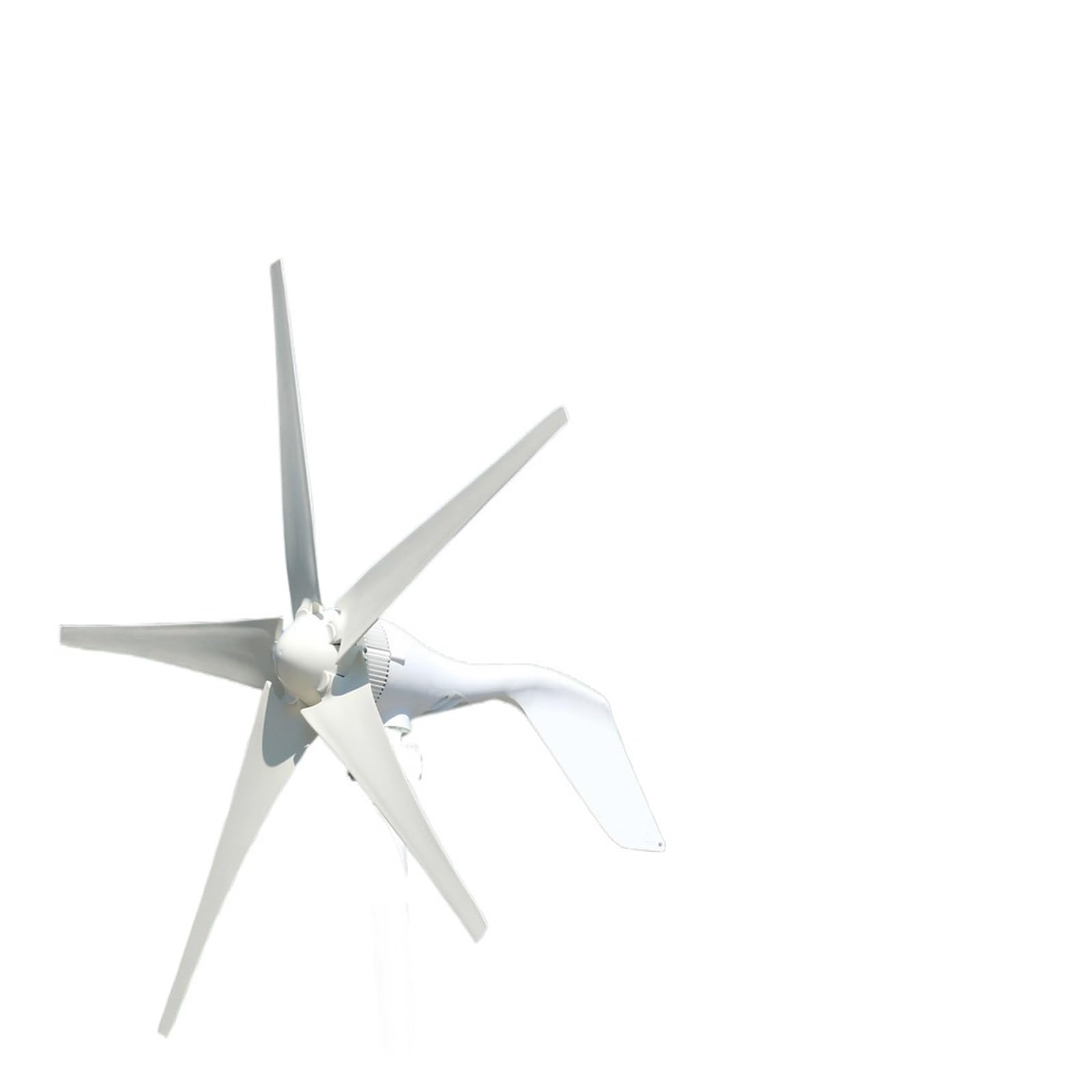 Aerogenerador, Turbina eólica trifásica de arranque de 1,3 m CA 12v 24v 48v con regulador automático de 12V 24V uso doméstico turbina eólica de 400w(5 Blades,24V)