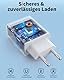 25W Schnellladegerät und Ladekabel für iPhone 14/14 Plus/14 Pro/14 Pro Max/13 12 11 SE, 4-Pack USB C Ladegerät 2M Schnellladekabel Stecker Netzteil Power Adapter Ladestecker Netzstecker