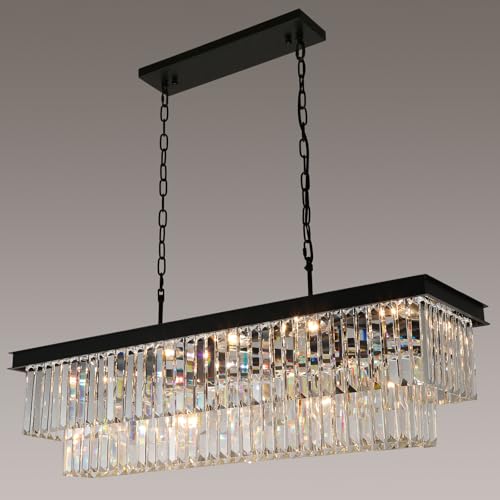 Weesalife 15-Light Crystal Chandelier