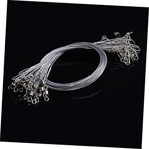 POPETPOP Cable de Pesca Acero Inoxidable Ligero 24 Piezas miniatura 2