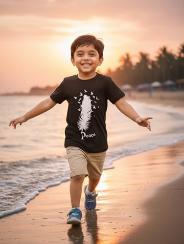 Image of T Shirt | Cute Meow Cat | Kids Tshirt | Soft Cotton | Round Neck | Casual for Children