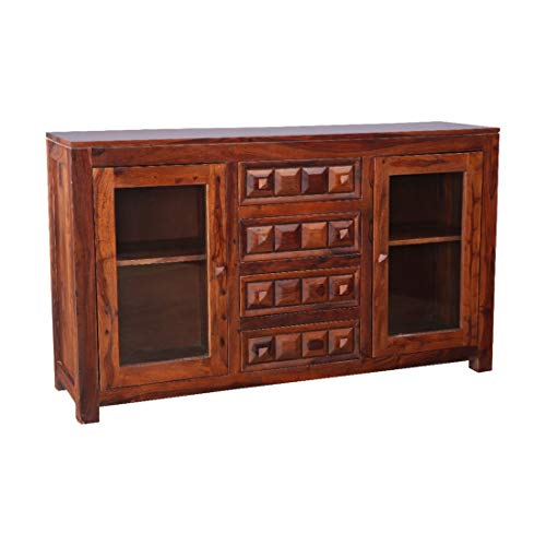 Image of Hometown Solid Wood Sideboard (Honey)