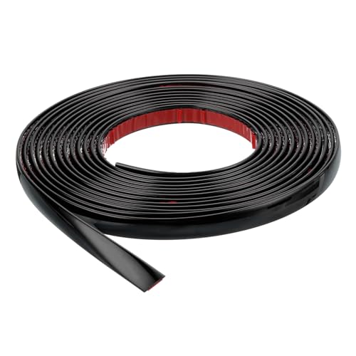 uxcell Peel and Stick Trim 0.5" x 16.4ft Flexible Wall Molding Trim
