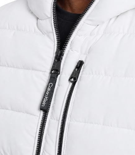 Image of Calvin Klein Men's Lightweight Packable Hooded Puffer Vest