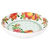 Les Jardins de la Comtesse – Plato hondo ideal en plato de sopa o pasta – melamina pura – Sevilla – Ø 20 cm – Colección de vajilla cuasi-irrompible MelARTmine